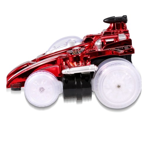 2.4G Remote Control Stunt Car 360° Revolve Drift RC Car Toy with Flashing LED Lights