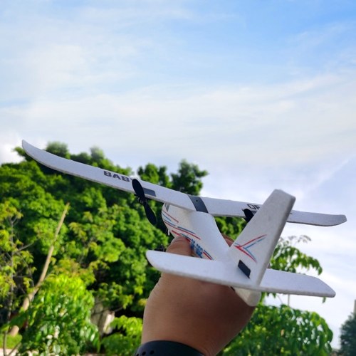 2.4GHz 2CH Small Plane DIY Flight RC Airplane Toys for Kids Boys