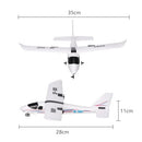 2.4GHz 2CH Small Plane DIY Flight RC Airplane Toys for Kids Boys