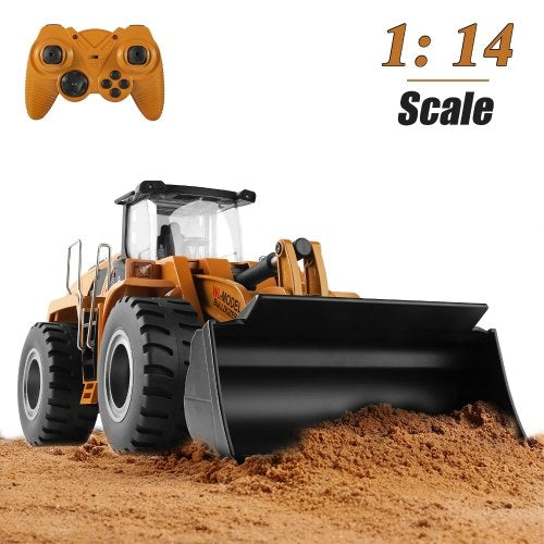 WLtoys XKS 14800 2.4Ghz 1/14 RC جرافة كهربائية تعمل بالتحكم عن بعد جرافة RC لعبة مركبات البناء