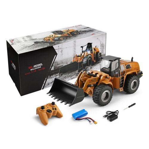 WLtoys XKS 14800 2.4Ghz 1/14 RC جرافة كهربائية تعمل بالتحكم عن بعد جرافة RC لعبة مركبات البناء