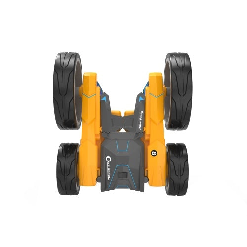 2.4GHZ RC Stunt Car Remote Control Double-sided Drive 360°Rotating Auto Demo RC Car RC Crawlers with Light