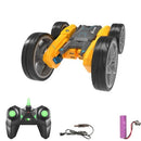 2.4GHZ RC Stunt Car Remote Control Double-sided Drive 360°Rotating Auto Demo RC Car RC Crawlers with Light