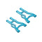 102021 1/10 Upgrade Parts Blue Aluminum Rear Lower Suspension Arm for HSP RC Car