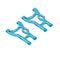 102021 1/10 Upgrade Parts Blue Aluminum Rear Lower Suspension Arm for HSP RC Car