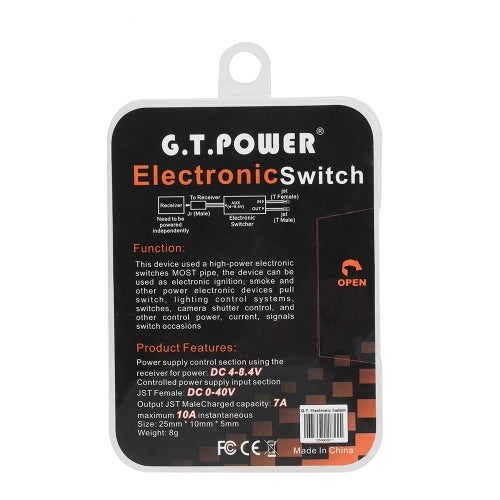 G.T.POWER مفتاح إلكتروني للتحكم عن بعد لسيارة هليكوبتر RC