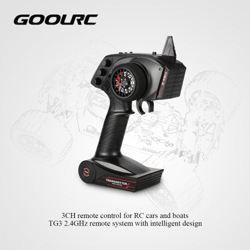 Original GoolRC TG3 Digital Radio Remote Control Transmitter with Receiver for RC Car Boat