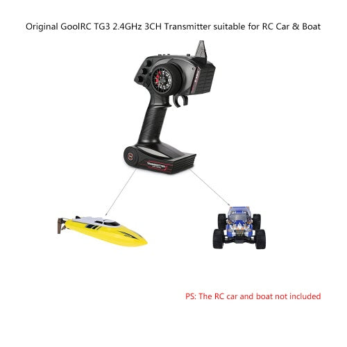 Original GoolRC TG3 Digital Radio Remote Control Transmitter with Receiver for RC Car Boat