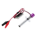 80100 6-12V Electronic Glow Plug Igniter with Alligator Clip for 1/10 HSP Nitro Powered RC Car