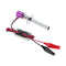 80100 6-12V Electronic Glow Plug Igniter with Alligator Clip for 1/10 HSP Nitro Powered RC Car