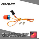 الأصلي GoolRC AX-510Y متعدد الوظائف دائري فائق السطوع مصباح LED للشرطة لشرطة RC مصباح سيارة إسعاف لإطفاء الحرائق مع وميض قوي سريع وبطيء 360 درجة