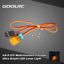 الأصلي GoolRC AX-510Y متعدد الوظائف دائري فائق السطوع مصباح LED للشرطة لشرطة RC مصباح سيارة إسعاف لإطفاء الحرائق مع وميض قوي سريع وبطيء 360 درجة