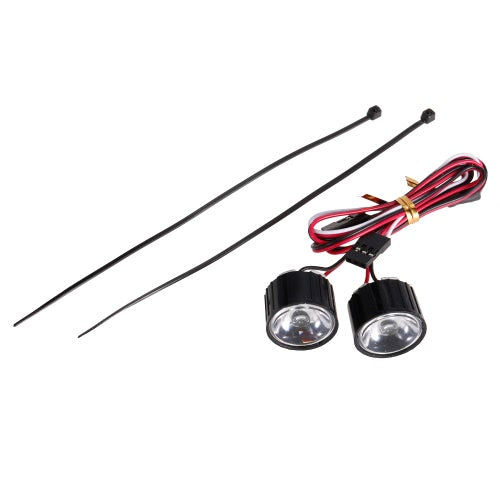 AUSTAR AX-006A 3W Highlight LED Lights w/ Controller Board for 1/10 Rock Crawler Traxxas Redcat AXIAL RC Car