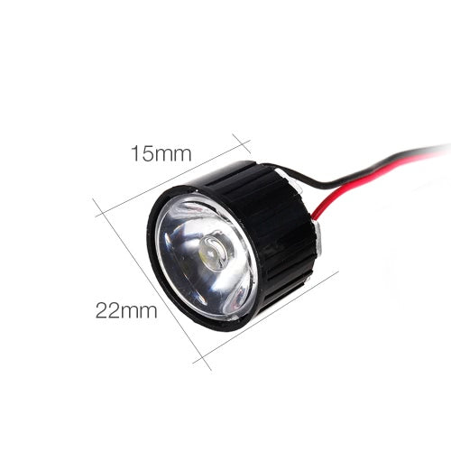 AUSTAR AX-006A 3W Highlight LED Lights w/ Controller Board for 1/10 Rock Crawler Traxxas Redcat AXIAL RC Car