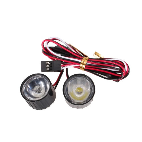 AUSTAR AX-006A 3 واط تسليط الضوء على أضواء LED ث/لوحة تحكم لسيارة 1/10 روك الزاحف Traxxas Redcat محوري RC