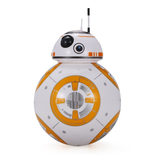 BB-8 2.4 جيجا هرتز RC روبوت الكرة التحكم عن بعد كوكب الصبي مع لعبة الصوت هدية للأطفال