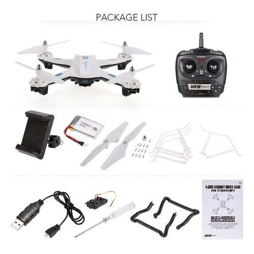 S5W Wifi FPV 720P RC Quadcopter - RTF