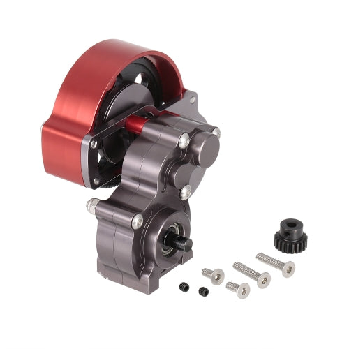 Aluminum Transmission Gearbox for 1/10 Monster Truck RC Car Crawler AXIAL SCX10 RC4WD REDCAT