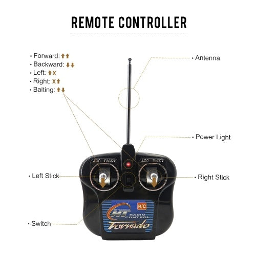 Flytec ذكي لاسلكي كهربائي RC قارب صيد الطعم التحكم عن بعد صياد السمك السفينة الكشاف اللعب