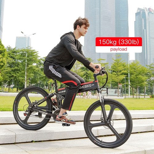 Samebike LO26 26 بوصة دراجة كهربائية قابلة للطي