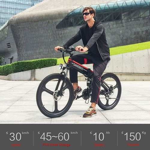 Samebike LO26 26 بوصة دراجة كهربائية قابلة للطي