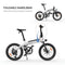 HIMO C20 20 Inch Folding 80KM Range Power Assist Electric Bicycle Moped E-Bike 10AH