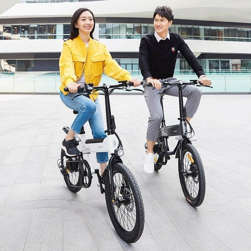 HIMO C20 20 Inch Folding 80KM Range Power Assist Electric Bicycle Moped E-Bike 10AH