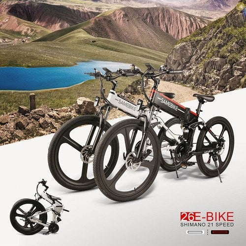 Samebike LO26 دراجة كهربائية محرك 48 فولت 350 واط