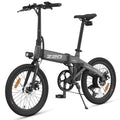 HIMO Z20 20 Inch Folding Power Assist Electric Bicycle 80KM Range 10AH Removable Battery Moped E-Bike Electric Bike with Mudguard and Inflation Pump