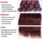 Remeehi Human Straight Hair Extension - Dark Auburn