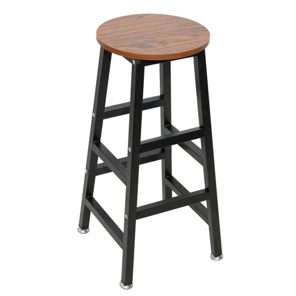 Retro Bar Stool High Quality Retro Metal Chair - Brown