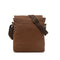 Retro Men's Shoulder Bag - Coffee