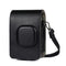 Retro Style PU High Quality Leather Shoulder Strap - Black