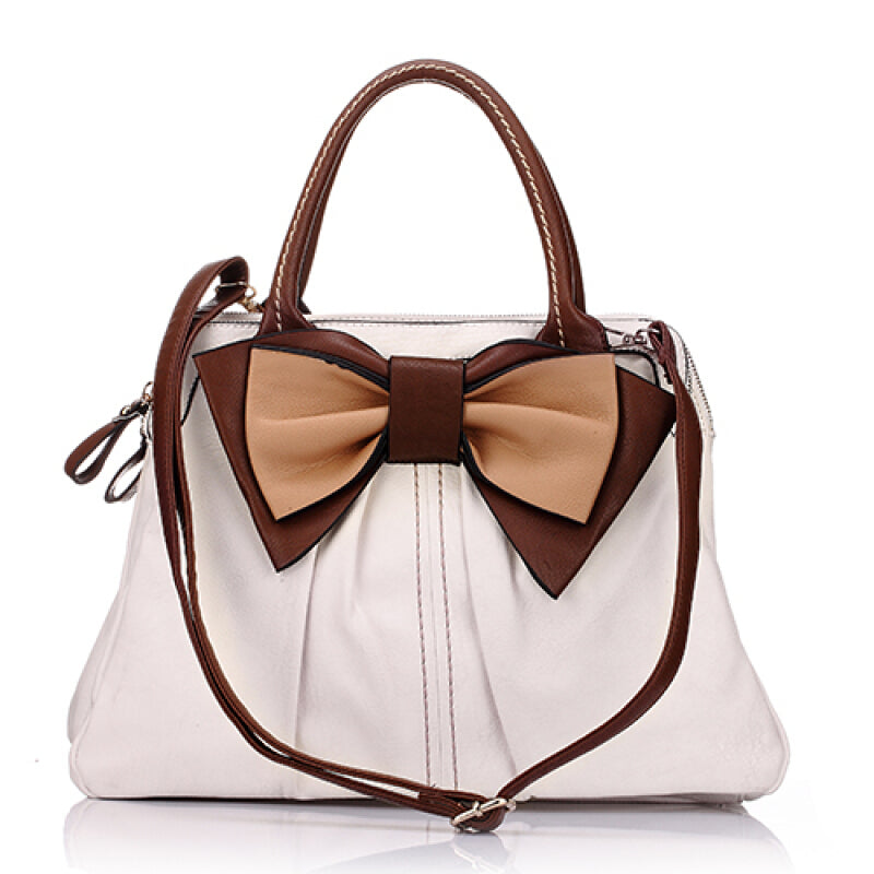 Retro Vintage Shoulder Bag - White