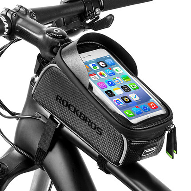 Rock Brothers Waterproof Saddle Bag - Black