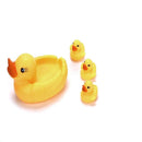 Rubber Race Squeaky Ducks Bath Toy - Yellow