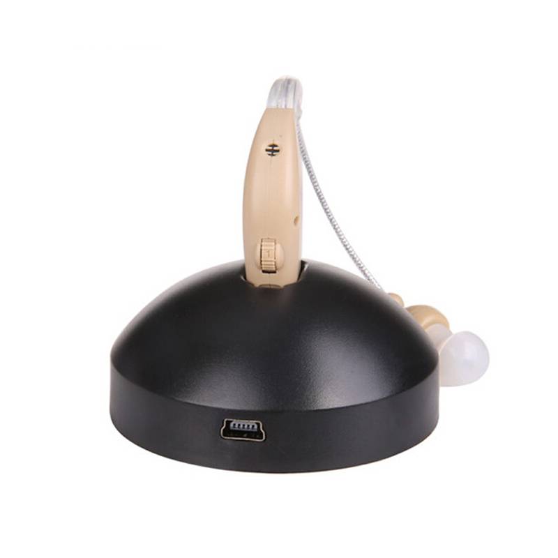 S-108 Premium Rechargeable Hearing Aid - Beige