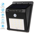 16 LED Solar Wall Light PIR Motion Sensor Outdoor Waterproof  Energy-Saving Garden Street Lamp