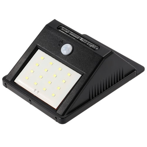 16 LED Solar Wall Light PIR Motion Sensor Outdoor Waterproof  Energy-Saving Garden Street Lamp