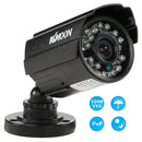 كاميرا KKmoon 1200TVL CCTV Bullet 24 مصابيح IR للرؤية الليلية 1/3 بوصة CMOS IR-CUT مقاومة للماء لنظام PAL لأمن المنزل