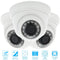 COTIER  960P AHD Dome CCTV Camera 3.6mm 1/3’’ CMOS 1.3MP 12 IR Lamps Night Vision IR-CUT Indoor Home Security PAL System