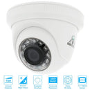 COTIER  960P AHD Dome CCTV Camera 3.6mm 1/3’’ CMOS 1.3MP 12 IR Lamps Night Vision IR-CUT Indoor Home Security PAL System