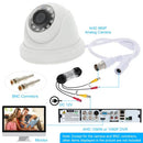 COTIER  960P AHD Dome CCTV Camera 3.6mm 1/3’’ CMOS 1.3MP 12 IR Lamps Night Vision IR-CUT Indoor Home Security PAL System