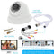 COTIER  960P AHD Dome CCTV Camera 3.6mm 1/3’’ CMOS 1.3MP 12 IR Lamps Night Vision IR-CUT Indoor Home Security PAL System