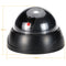 Simulation Dome Camera Red LED Blinking Light Fake Dummy CCTV Security System for House Office Market