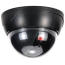 Simulation Dome Camera Red LED Blinking Light Fake Dummy CCTV Security System for House Office Market