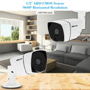 كاميرا KKmoon 960P AHD CCTV Bullet Camera 1.3MP 3.6mm 1/3 ''CMOS 36 IR مصابيح رؤية ليلية IR-CUT مقاومة للماء للاستخدام الداخلي والخارجي نظام NTSC لأمن المنزل