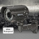 كاميرا KKmoon 1080P AHD Bullet CCTV التناظرية 2.8~12 مم عدسة تكبير يدوية متغيرة البؤرة 1/3 بوصة لسوني CMOS 2.0 ميجابكسل IR-CUT 72 IR LED رؤية ليلية مقاومة للطقس في الأماكن المغلقة والخارجية نظام NTSC