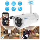 szsinocam 1080P Wireless WIFI HD Bullet IP Camera 2.0MP 3 Array IR LEDS 1/3 ''CMOS 4mm Lens H.264 P2P دعم مقاوم للماء للرؤية الليلية كشف الحركة تطبيق الهاتف للتحكم في أمان CCTV