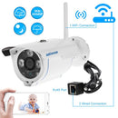 szsinocam 1080P Wireless WIFI HD Bullet IP Camera 2.0MP 3 Array IR LEDS 1/3 ''CMOS 4mm Lens H.264 P2P دعم مقاوم للماء للرؤية الليلية كشف الحركة تطبيق الهاتف للتحكم في أمان CCTV